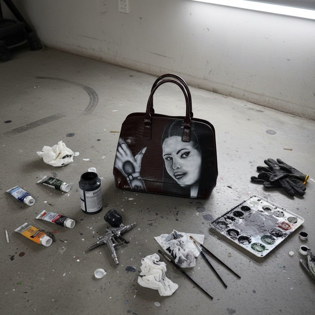 INFATUATION "Vera Baddie" Leather Bag