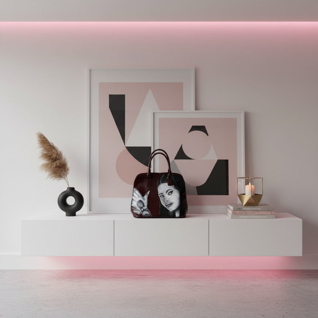 INFATUATION "Vera Baddie" Leather Bag